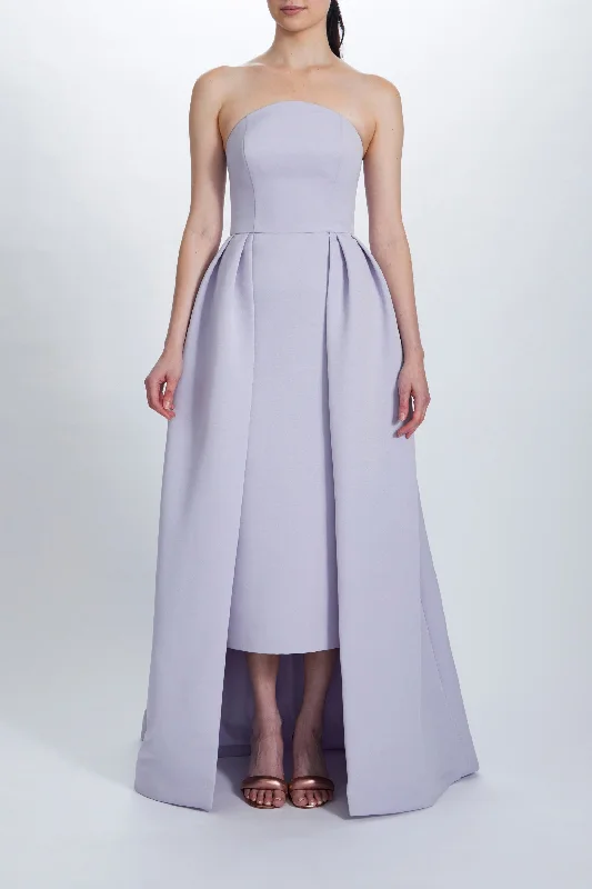 Faille Tea-Length Dress